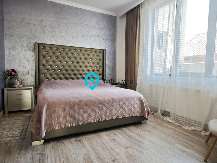 Apartament cu 3 camere semidecomandat, mobilat în Dămăroaia