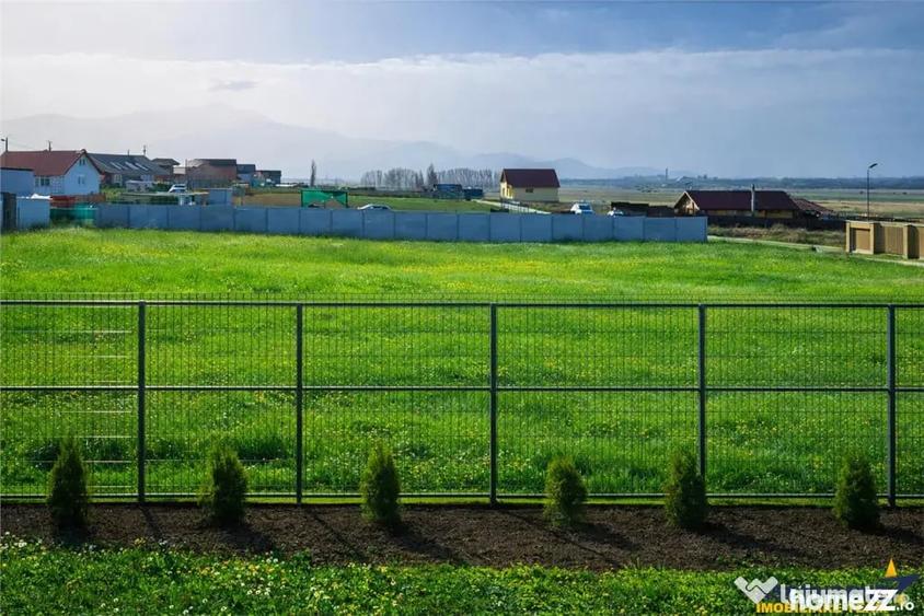 800mp teren intravilan, ingradit, cu facilitati, Bod, Brasov - 6