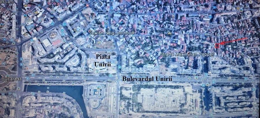 Teren de 330 mp, în Unirii