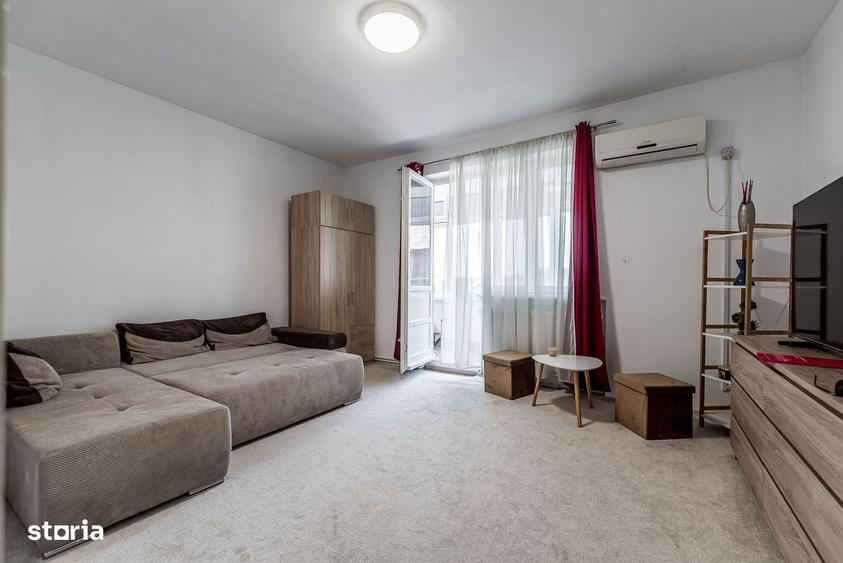 Apartament cu 1 camera, balcon inchis si boxa pe str. Carol Davila - 9