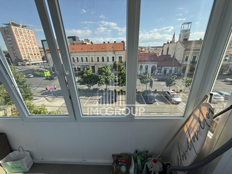 Apartament cu 2 camere decomandat, mobilat în P-ța Mihai Viteazul
