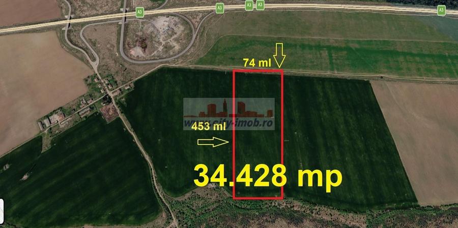 Teren Construcții intravilan de 34428 mp, în Ghermănești
