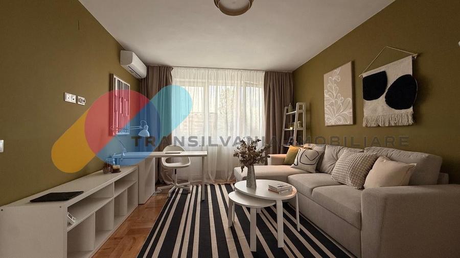 Apartament cu 2 camere decomandat, mobilat în Gheorgheni