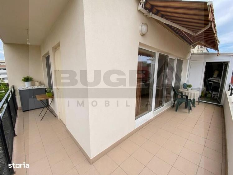 Apartament, 40mp, parcare, etaj intermediar, terasa 25mp, zona Petrom - 1