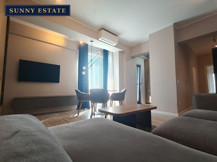 Apartament cu 2 camere decomandat, mobilat în Delfinariu