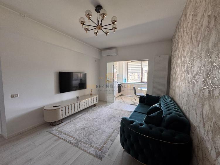 Apartament cu 2 camere semidecomandat, mobilat în Rahova