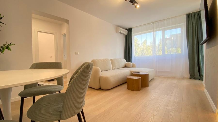 Apartament cu 2 camere semidecomandat, mobilat în Drumul Taberei