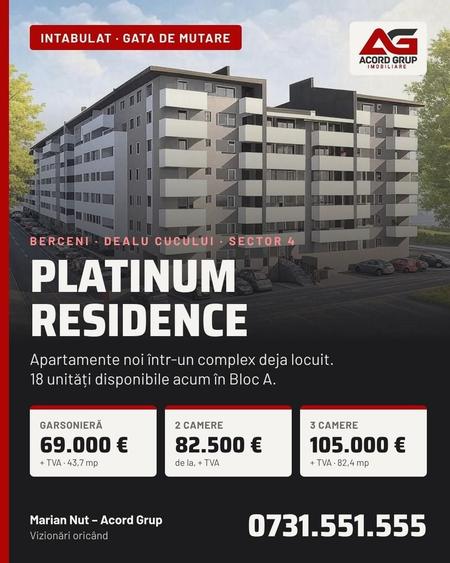 Apartament cu 2 camere în Berceni