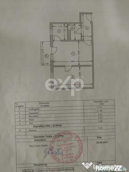 Apartament cu 2 camere semidecomandat, mobilat în Trivale