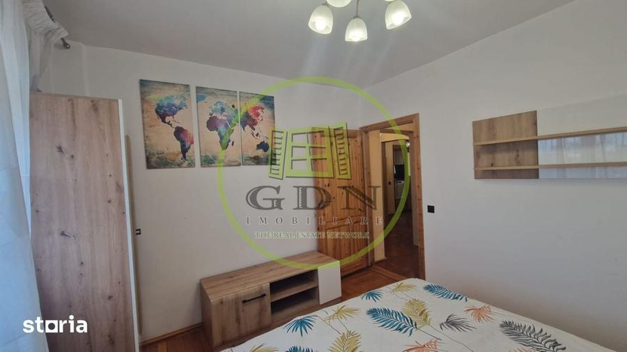 Apartament cu 3 camere decomandat, mobilat în Nord