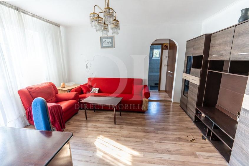 Apartament cu 3 camere semidecomandat, mobilat în Mănăștur