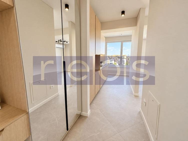 Apartament cu 2 camere semidecomandat, mobilat în Pipera