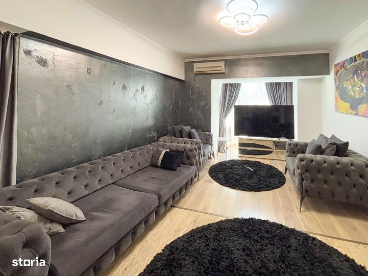 Apartament cu 3 camere, mobilat în Unirii