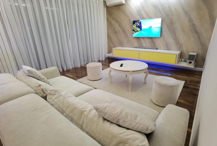 Apartament cu 2 camere decomandat, mobilat în Barbu Văcărescu
