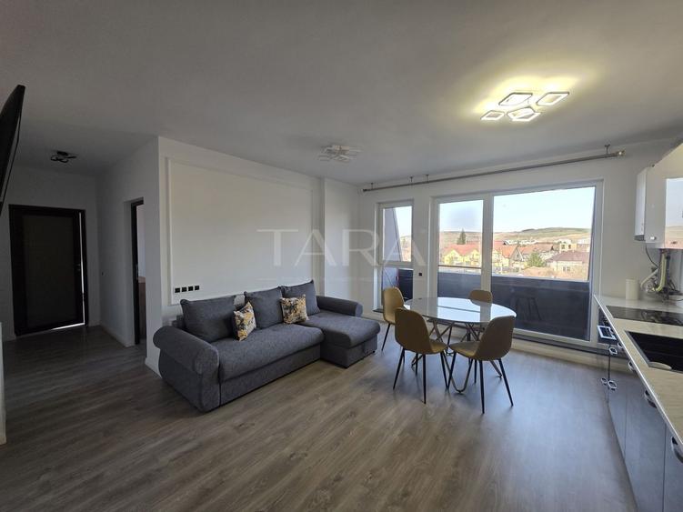 Apartament cu 3 camere, mobilat în Apahida