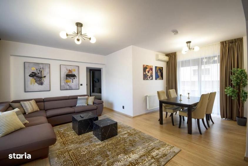 Apartament cu 3 camere decomandat, mobilat în Primăverii