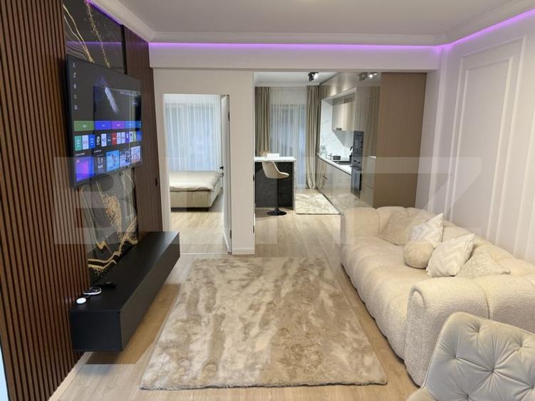 Apartament cu 2 camere semidecomandat, mobilat în Năsăud