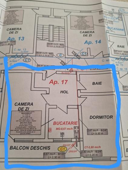 Apartament cu 2 camere decomandat în Sfântu Ilie