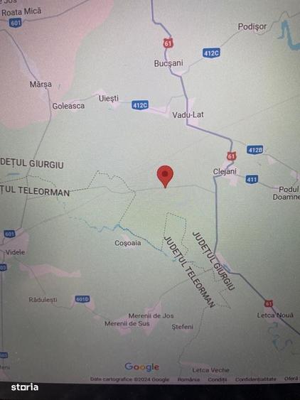Spațiu comercial, în Clejani