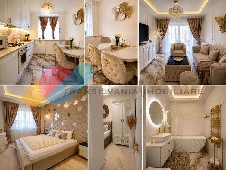 Apartament cu 3 camere decomandat, mobilat în Apahida