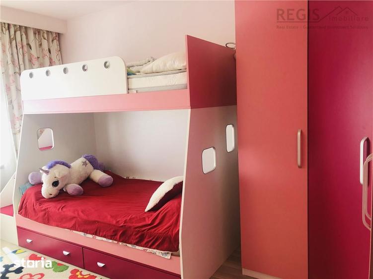 Apartament cu 3 camere decomandat, mobilat în Tractorul