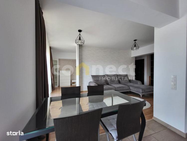 Apartament cu 2 camere, mobilat în Plopilor