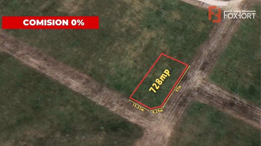 Teren Construcții intravilan de 728 mp, în Săcălaz