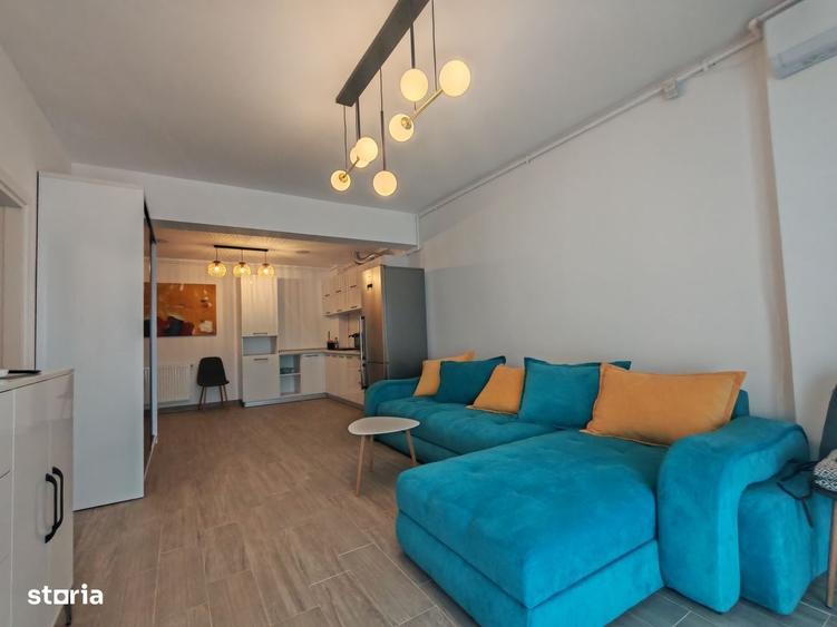 Apartament cu 2 camere semidecomandat în Central