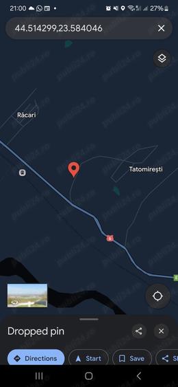 Teren de 900 mp, în Brădești
