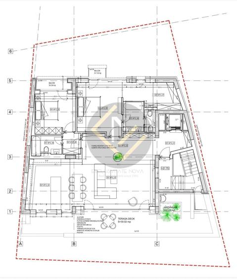 Apartament cu 3 camere decomandat în Dacia