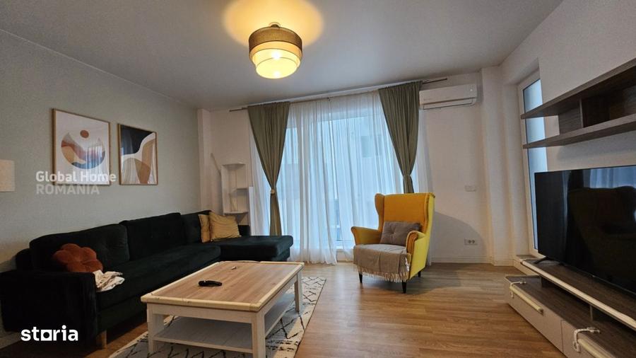 Apartament cu 3 camere, mobilat în Titan