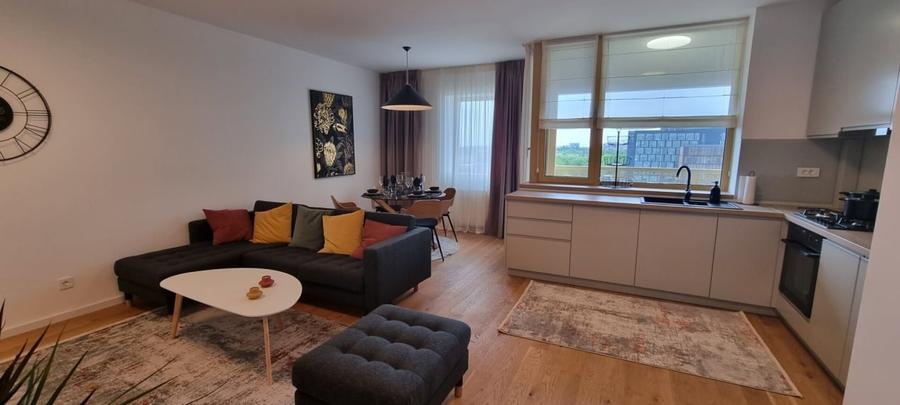 Apartament cu 2 camere decomandat, mobilat în Herăstrău — fotografia 2