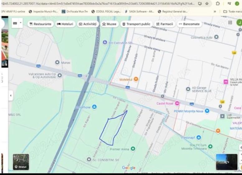Teren Construcții intravilan de 607 mp, în Moșnița Nouă