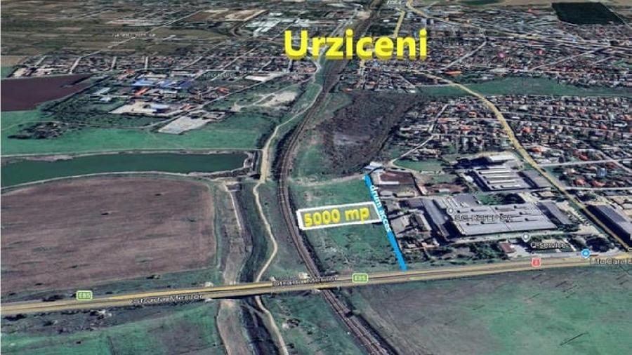 Teren intravilan de 5000 mp, în Nord