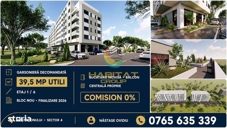 Garsonieră decomandată în Jilava