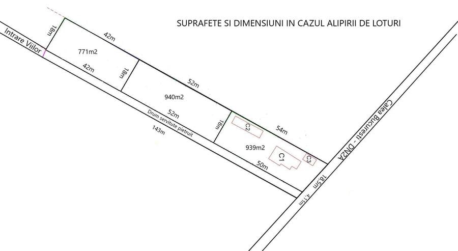 Spațiu comercial, în Manasia