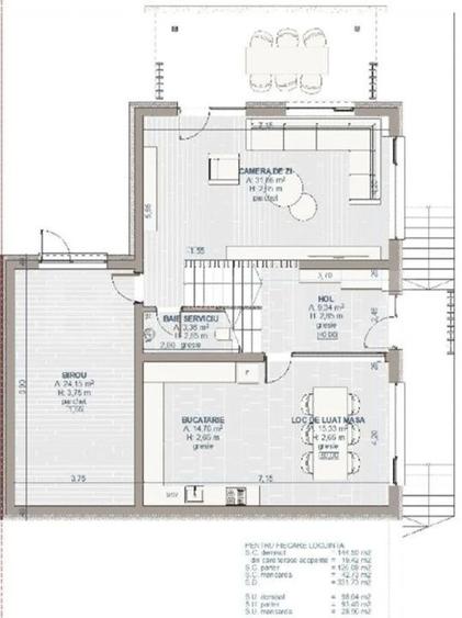 Vila moderna in Salicea, construita cu materiale premium, 245 mp utili - 2