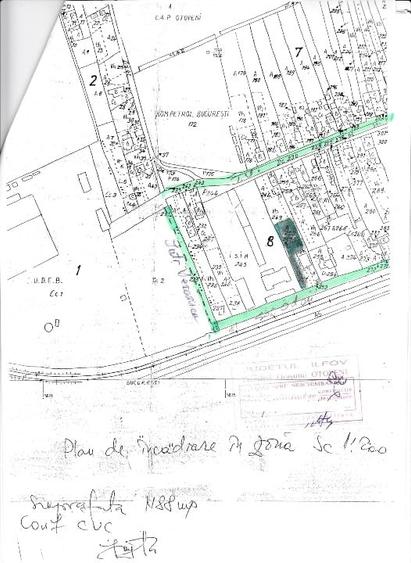 Teren Construcții intravilan de 1188 mp, în Odăile