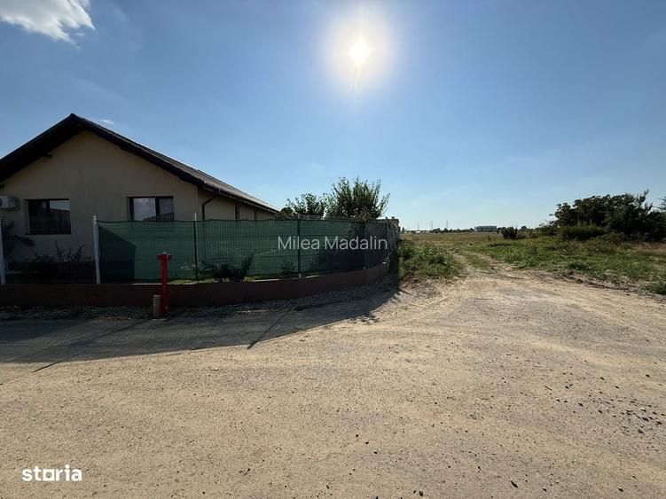 Teren 772mp Balotesti - Lahovari - Ilfov, deschidere 39m, utilitati