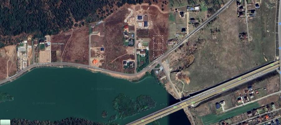 Teren Construcții intravilan de 600 mp, în Brănești