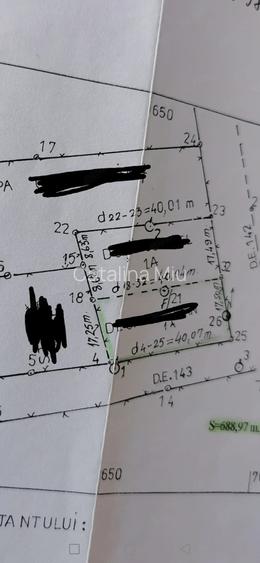 Teren intravilan ?UGLUI, Gura Vaii - 11 km de Craiova 1400mp. 15euro mp