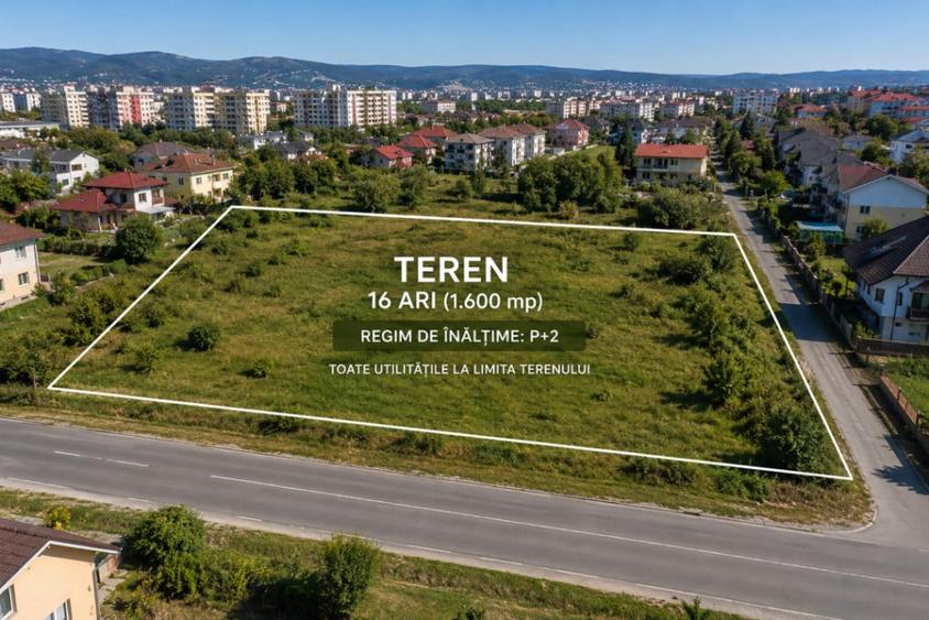 Teren de 1600 mp, în Central