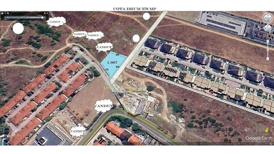 Teren Construcții intravilan de 1450 mp, în Pipera