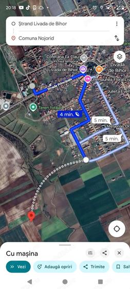 Teren de 7200 mp, în Livada de Bihor