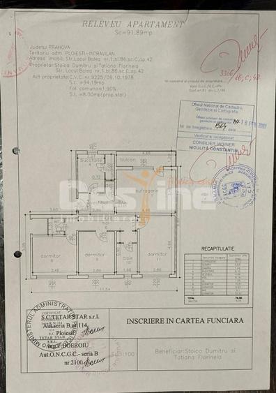 Apartament cu 4 camere decomandat în Vest