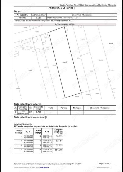 Teren de 5775 mp, în Gaiu Mic