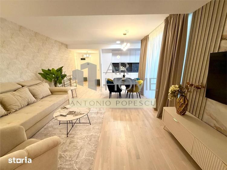 Apartament cu 3 camere, mobilat în Republicii