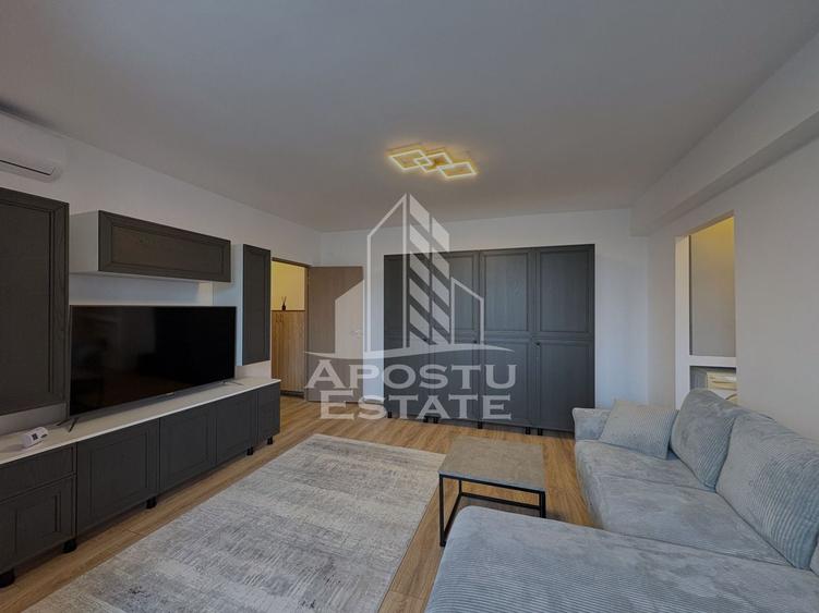 Apartament cu 2 camere semidecomandat, mobilat în Elisabetin