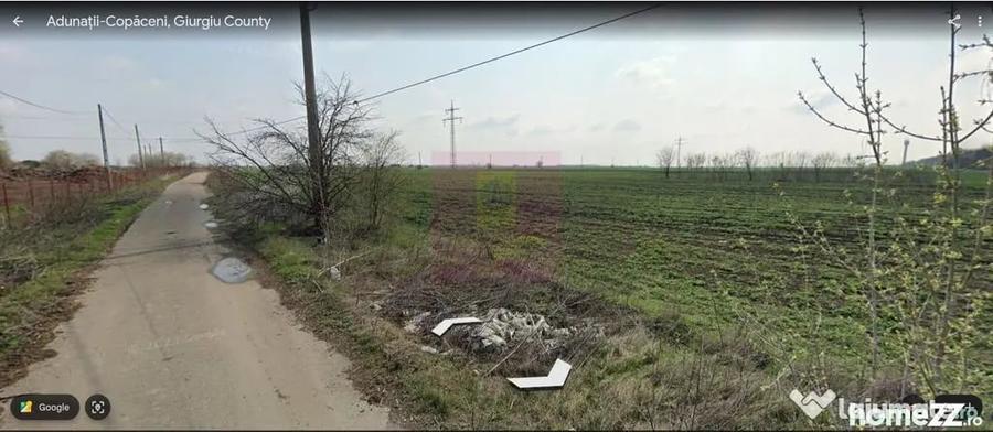 Teren în Adunații-Copăceni