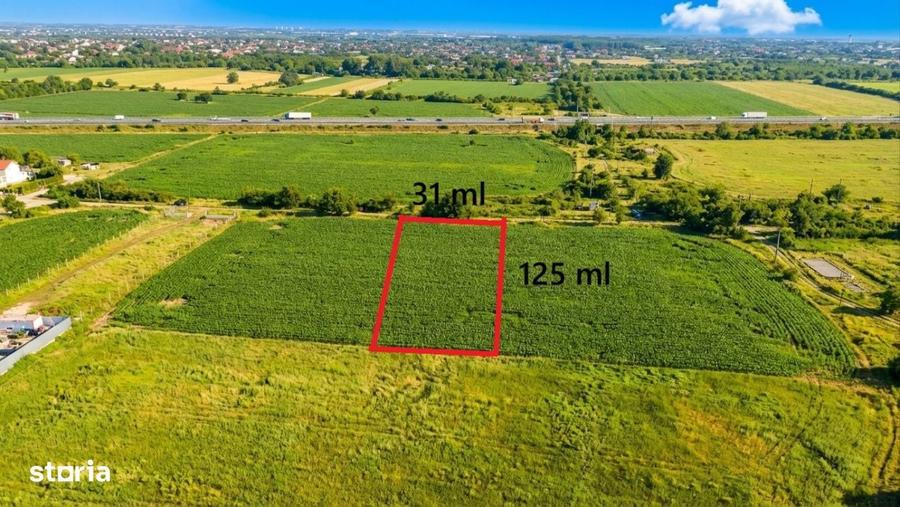 Teren de 3900 mp, în Clinceni